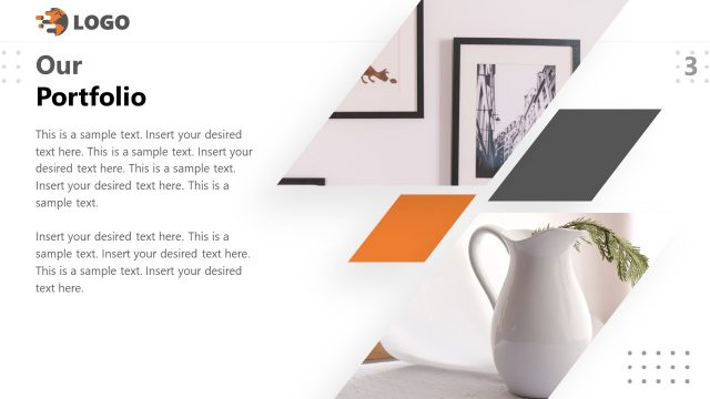 Executive Business Portfolio PowerPoint