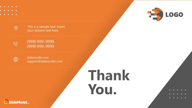 Executive Business Thank You PowerPoint