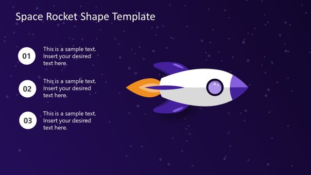 Space Rocket Template for Startup