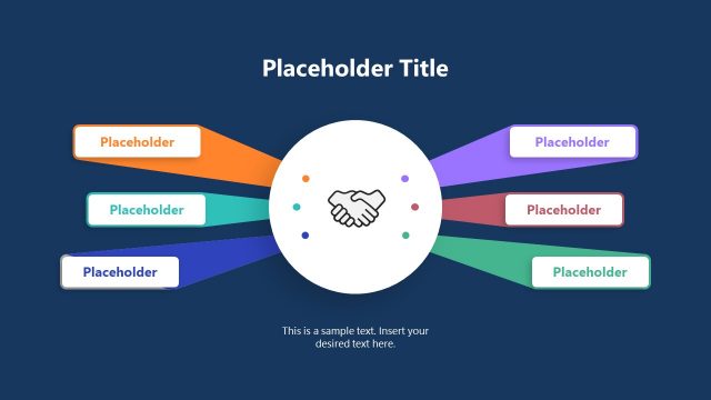 Goal Setting PowerPoint 6 Steps Diagram
