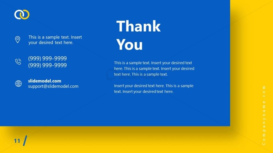 PowerPoint Theme Thank You Slide Impactful Template