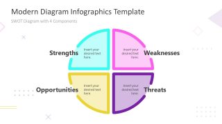 SWOT Analysis Modern Infographics Diagram 