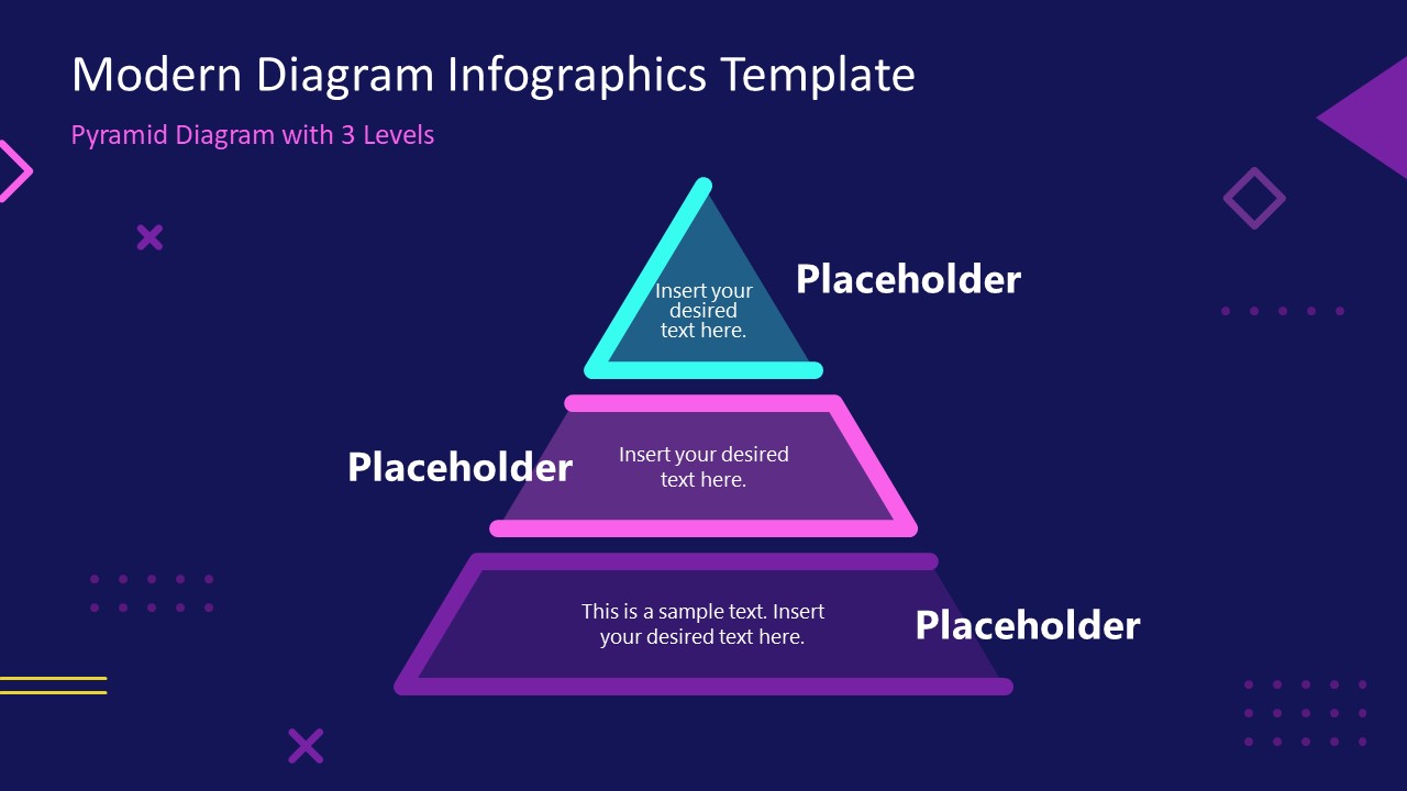 Presentation of Infographic 3 Step Pyramid Diagram PPT