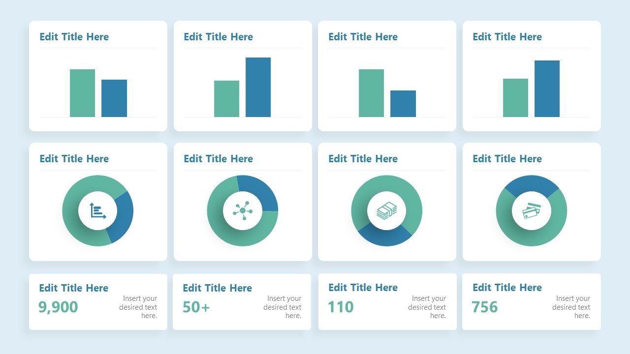 Financial Chart Data Driven Templates PowerPoint - SlideModel