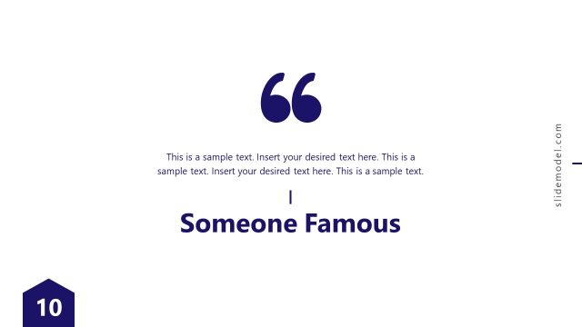 Virtual Graduation Famous Quotation PowerPoint