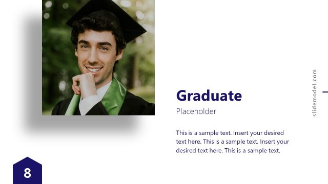 Virtual Graduation Slide of Graduate PowerPoint