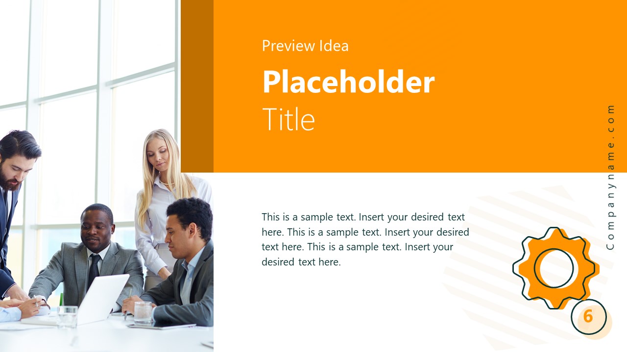 Modern Startup PowerPoint Template - SlideModel