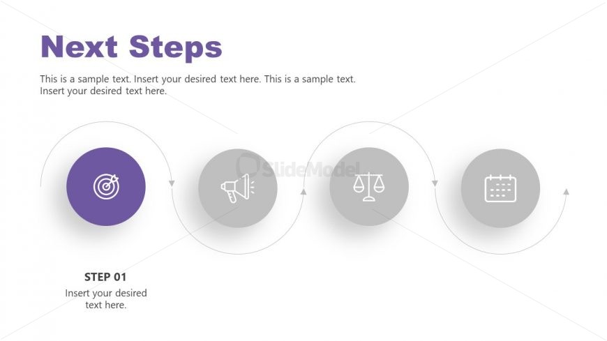 4 Steps Sequence Template Next Step