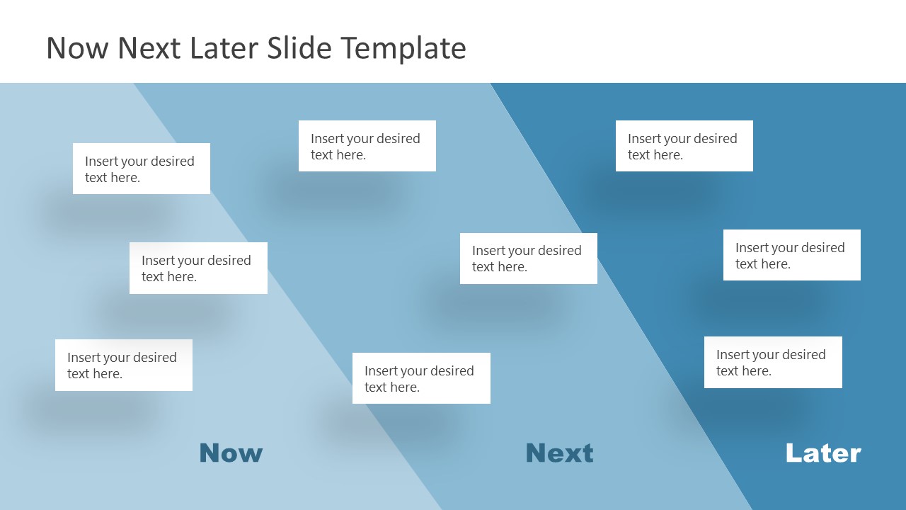 Presentation of 3 Steps Roadmap Layers Diagram