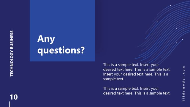 Technology Presentation Q&A PowerPoint