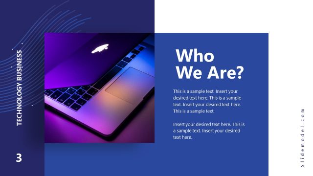 Technology Presentation What We Do PowerPoint