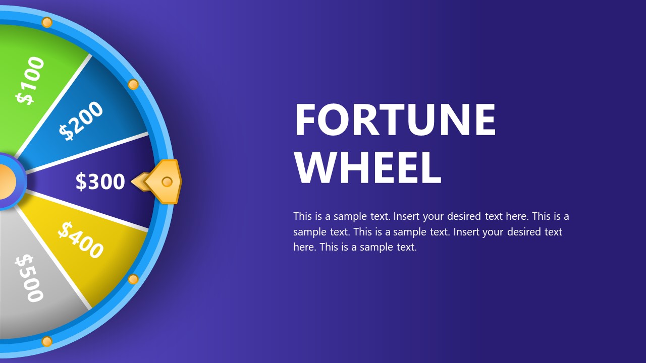 free wheel of fortune powerpoint template