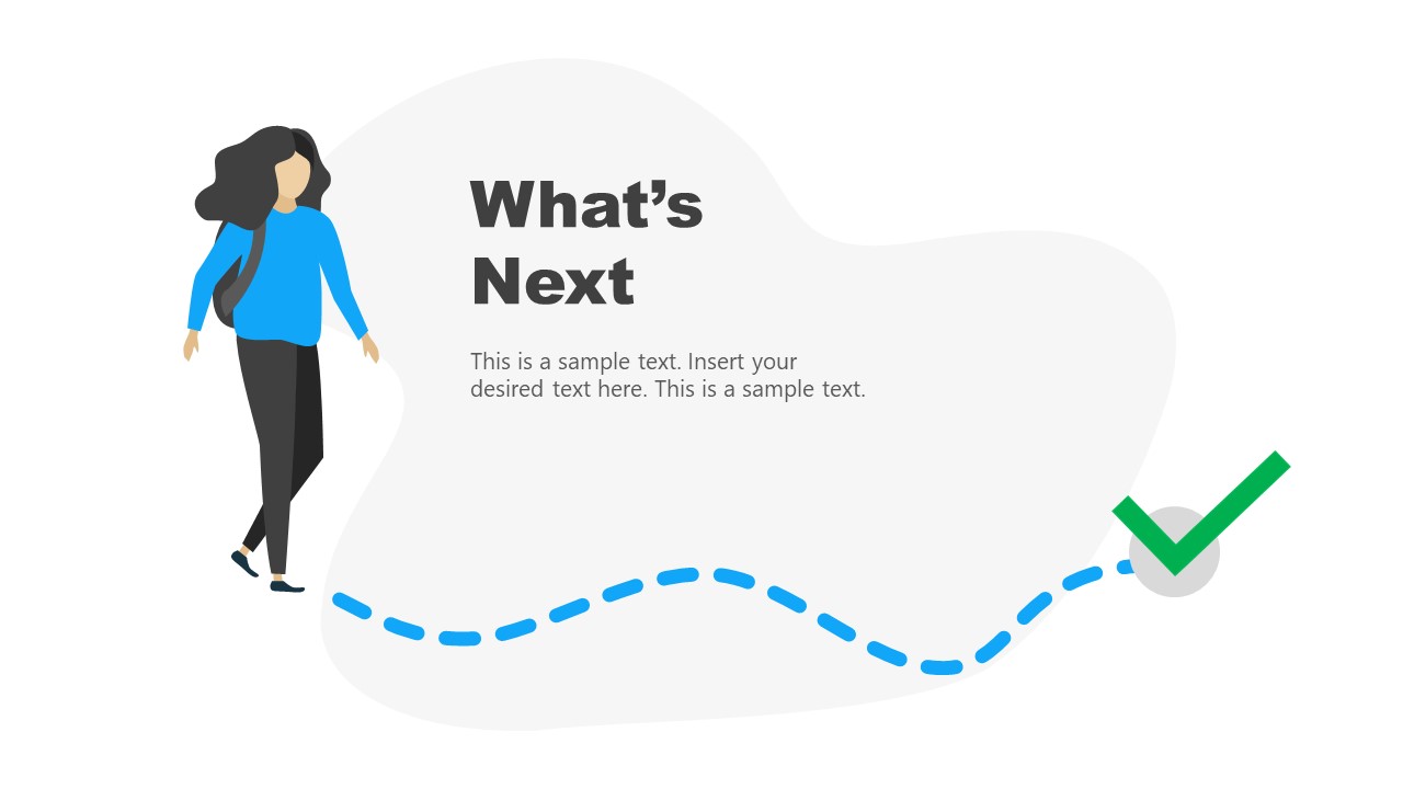 What's Next PowerPoint Slides SlideModel