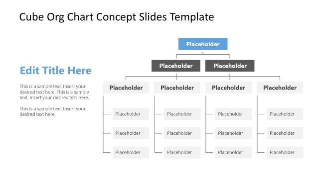 Multi-Level Org Chart Hierarchy PowerPoint