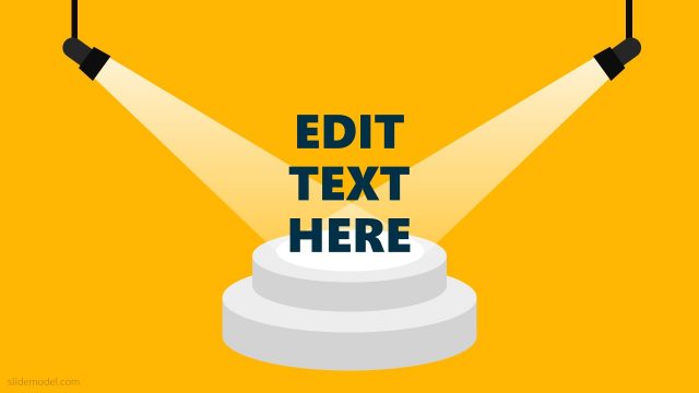 2 Spotlight Stage PowerPoint Spotlight