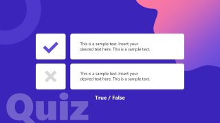 true false test