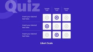 Slide of Likert Scale Questions Quiz Maker 