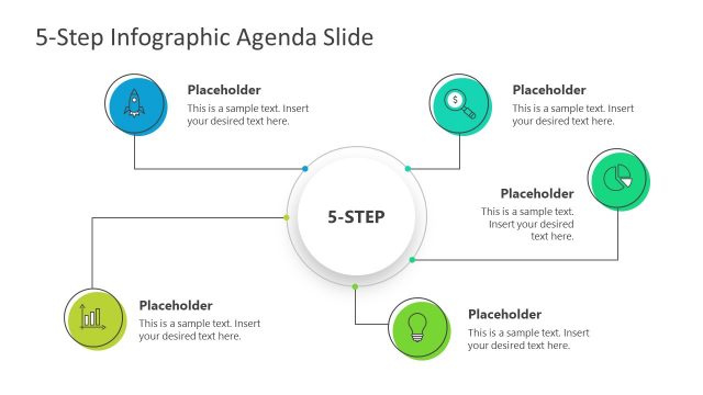 Multi-Step Infographic Agenda Slides for PowerPoint