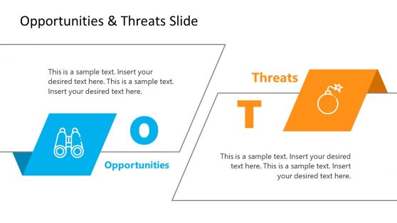 Opportunities & Threats Slides for PowerPoint