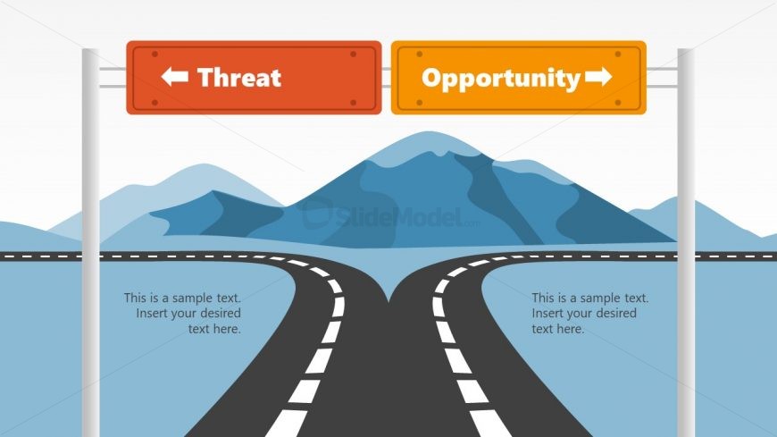 PowerPoint Roadmap Opportunities and Threats 