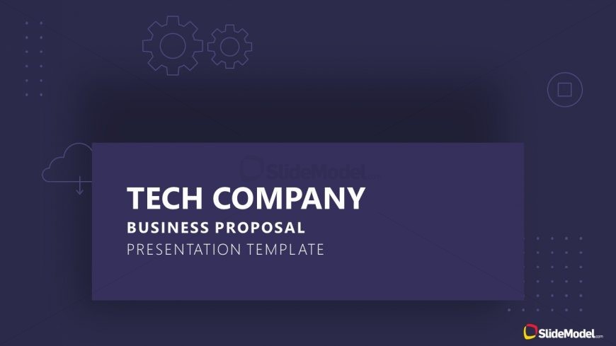 Cover Slide of Technology Proposal 