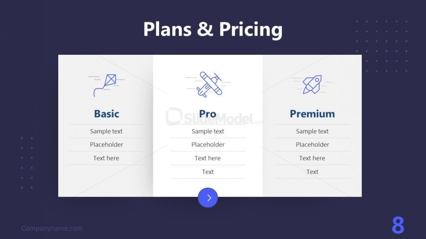 PPT Technology Proposal Pricing Plan Template 