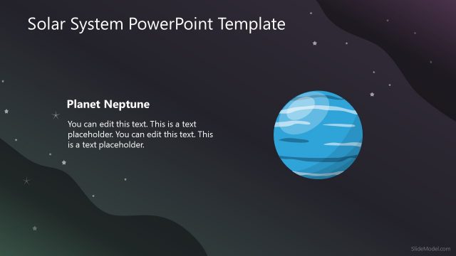 Neptune Planet Slide PowerPoint Template