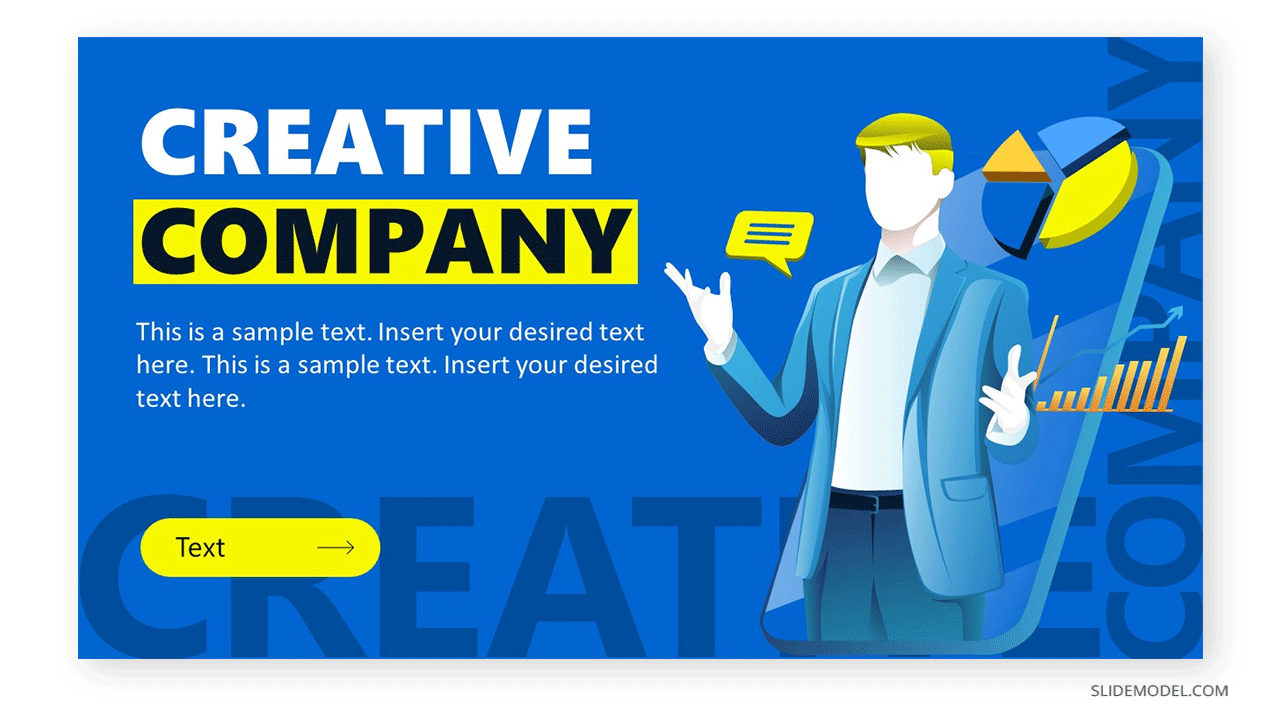 Creative Company Profile PowerPoint template