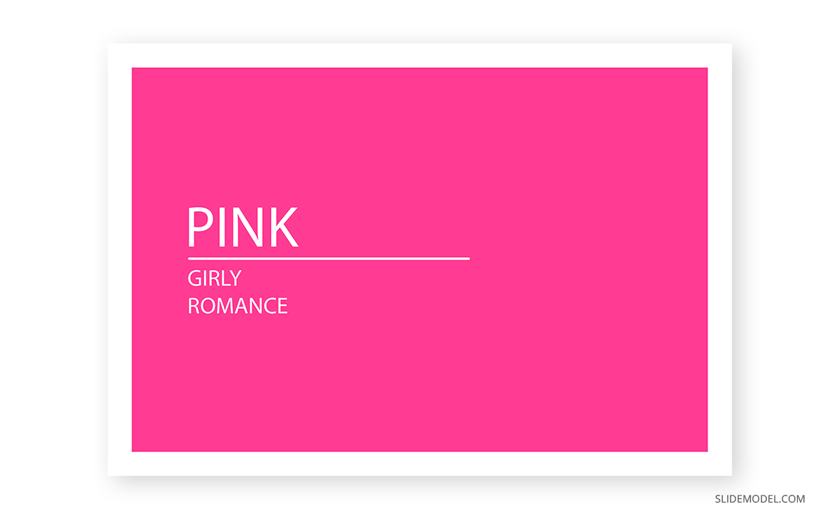 pink color psychology