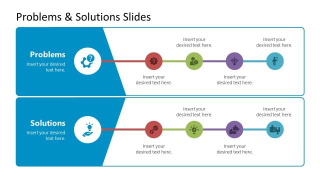 Problems and Solutions Slide Template for PowerPoint