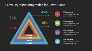 PPT Infographic Diagram Pyramid Template