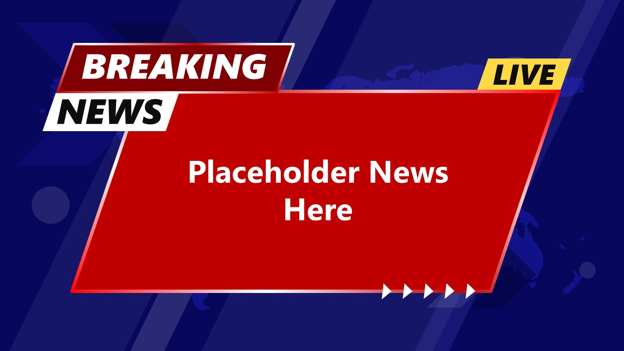 Blue Theme for Breaking News Template