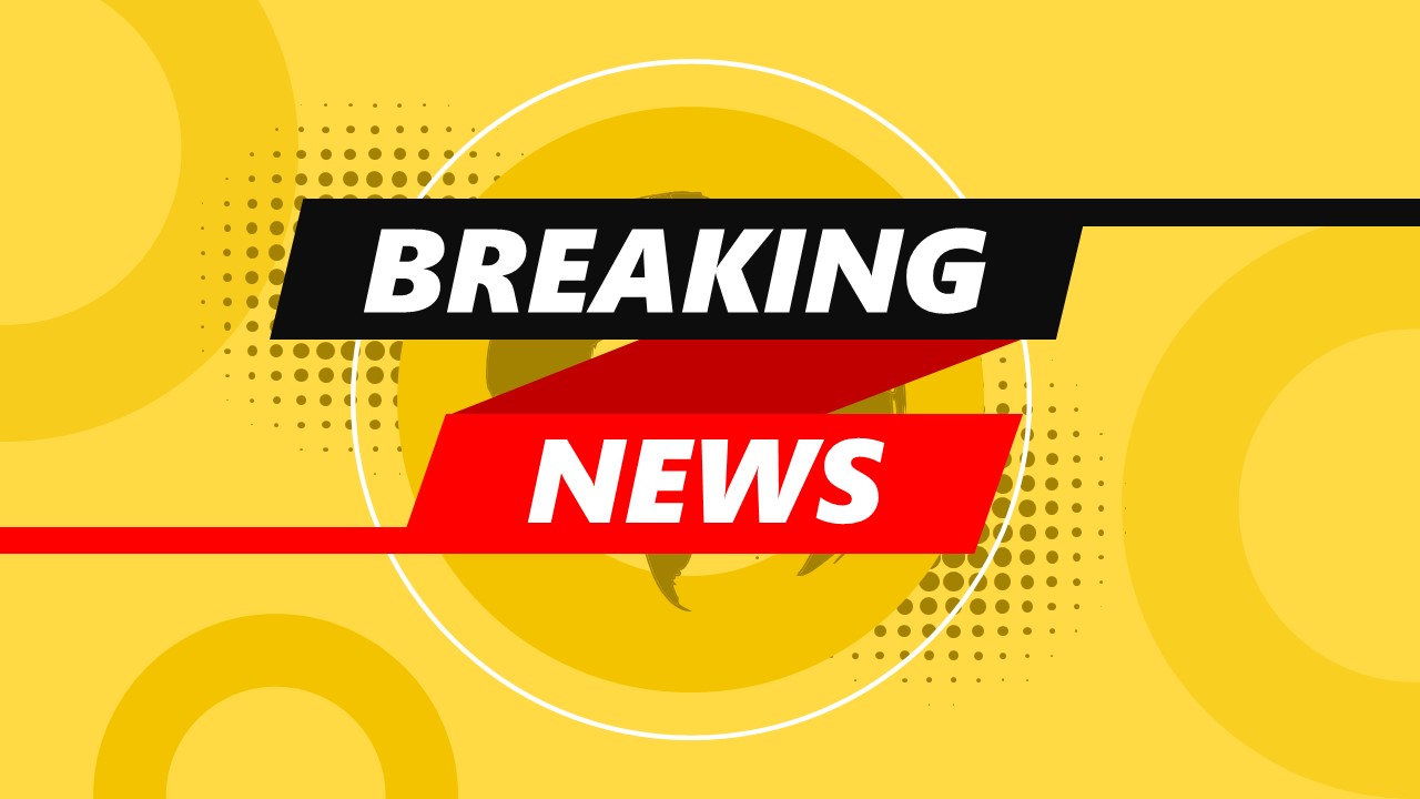 Breaking News Template for PowerPoint SlideModel