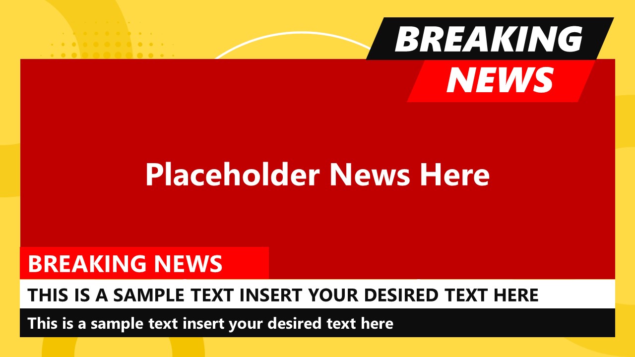 Breaking News Templates