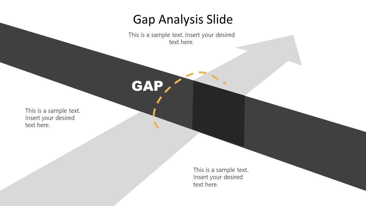 Editable Bridging the Gap Template PPT