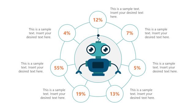 Circular Diagram Robo-Advisor Template