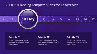30 Days Scale Template Slide