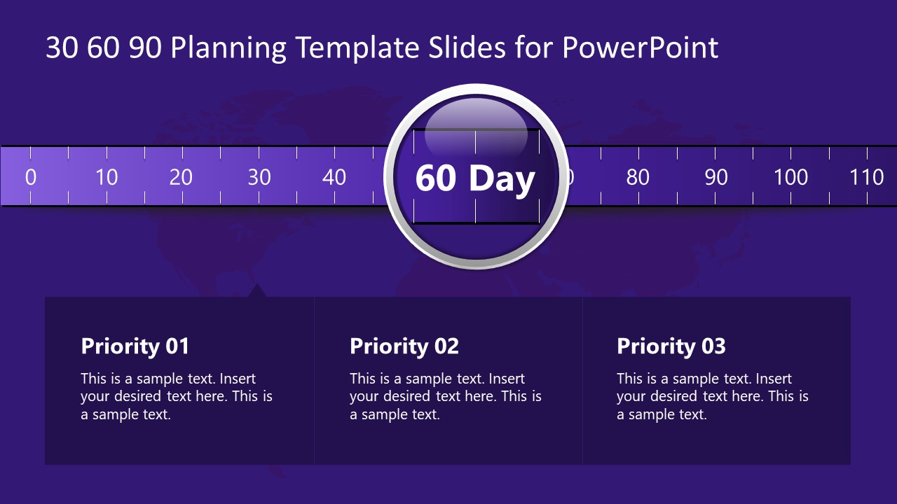60 Days Scale Template Slide