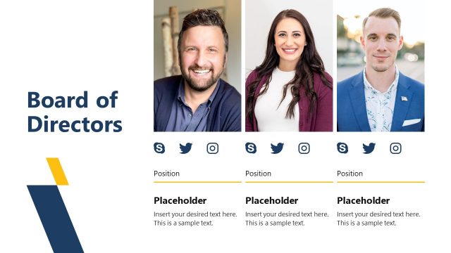 Annual Report Template – Board of Directors