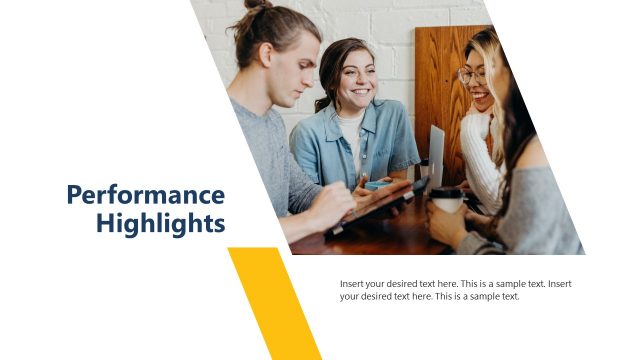 Annual Report Template – Performance Highlights