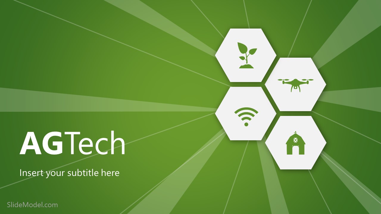 Cover Slide of AGTech PowerPoint 
