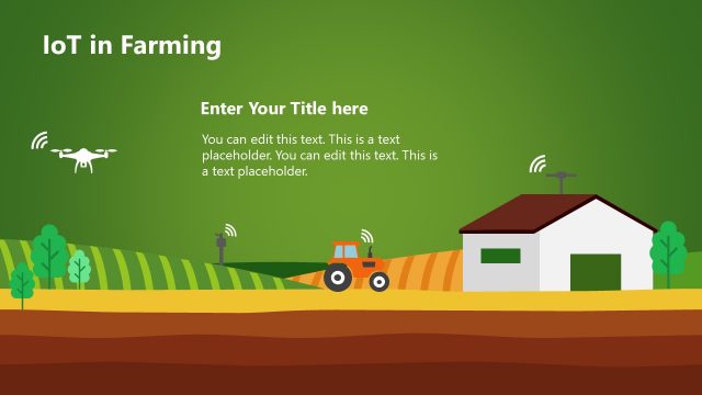 IoT of Farming AGTech PowerPoint