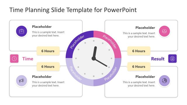 Time Planning Slide Infographic Template