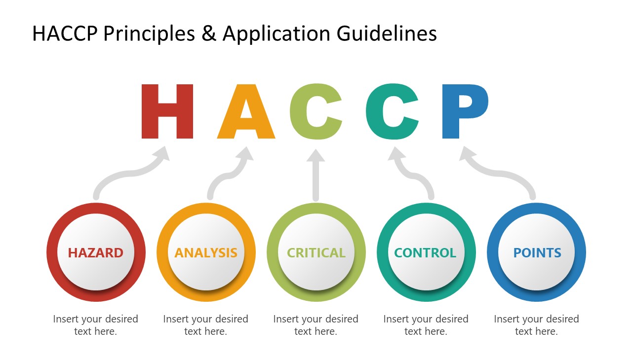 PowerPoint HACCP 5 Steps Food Safety Template