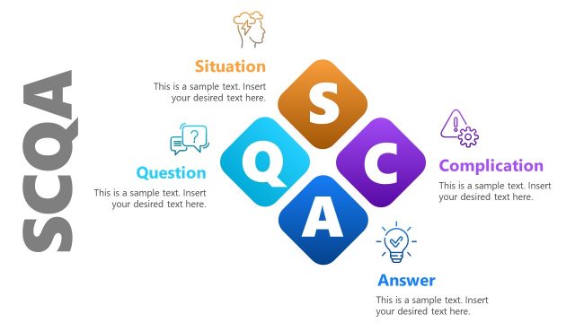 SCQA PowerPoint Infographic Diagram