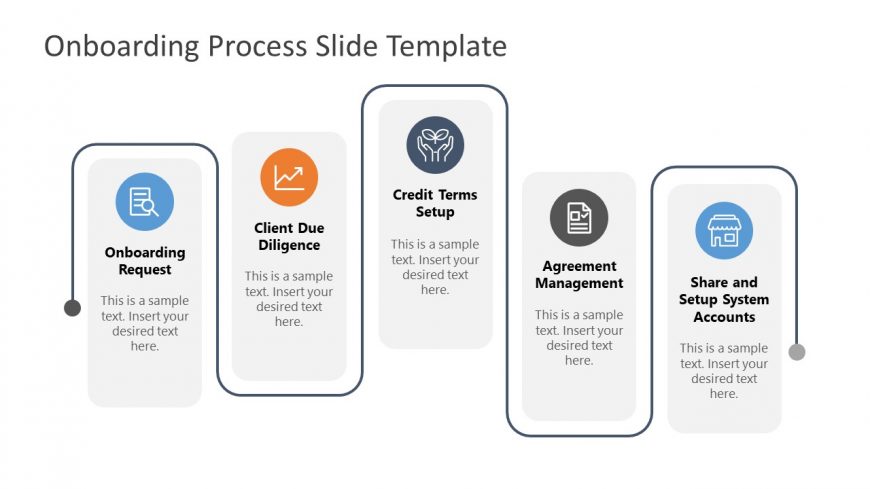 Timeline and Planning PPT Onboarding Process Slide