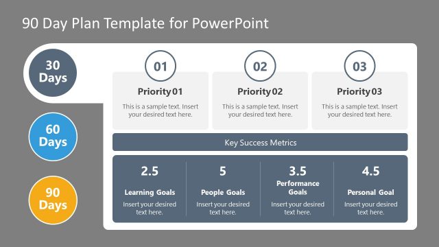 90-Day Plan PowerPoint Template