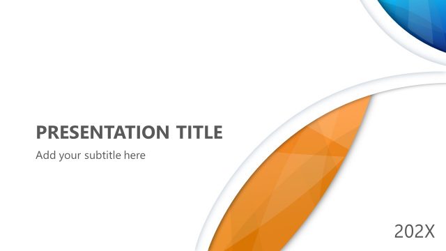 Corporate Cover Slide Templates