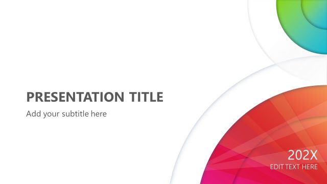 Editable PowerPoint Presentation Covers