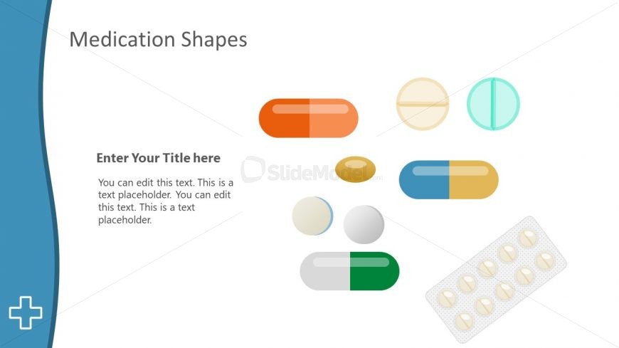 PowerPoint vector Graphics for Medication 